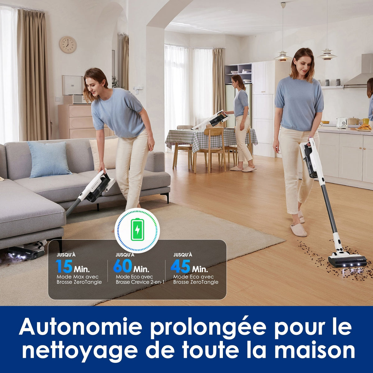 Tineco A30S Aspirateur Balai Sans Fil