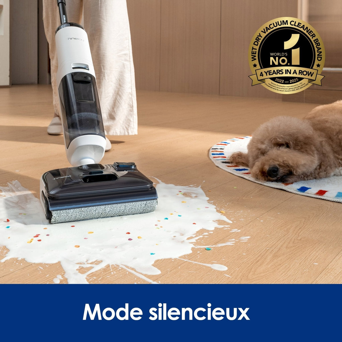 Tineco Floor One I6 Max Pro Aspirateur Laveur Sec et Humide