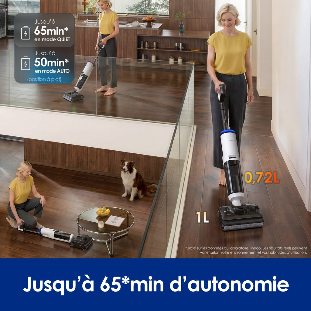 Tineco FLOOR ONE S7 Stretch Turbo Aspirateur Laveur