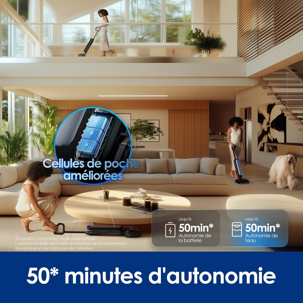 Tineco Floor One S9 Artist Aspirateur Laveur