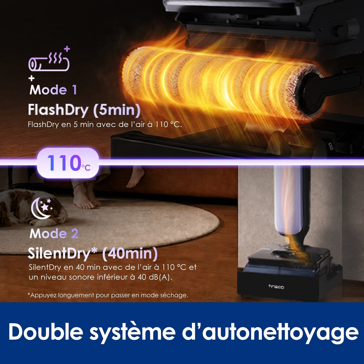 Tineco Floor One S9 Artist Boost Steam Aspirateur Laveur