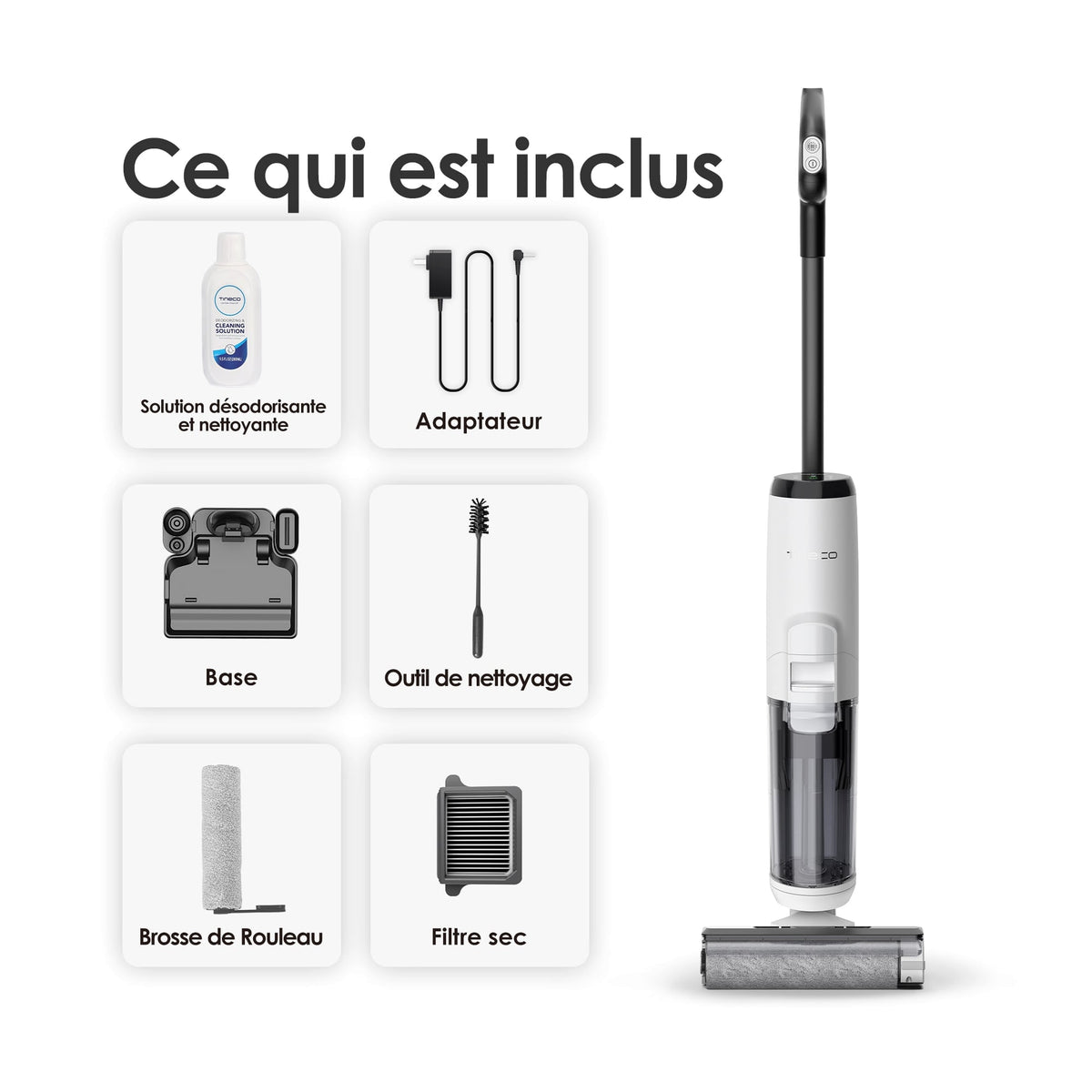 Tineco iFLOOR 5 Nettoyeur de Sol