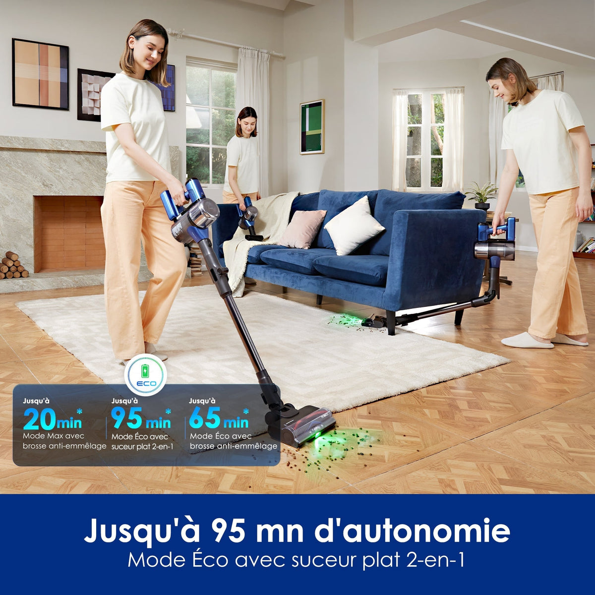 Tineco PURE ONE S50 Pro Pet Aspirateur Balai Sans Fil