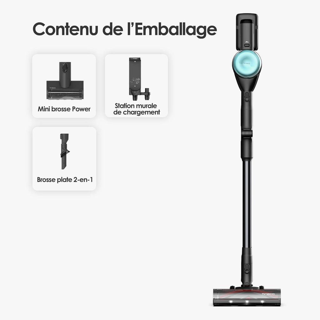 Tineco PURE ONE S50 Pro Pet Aspirateur Balai Sans Fil