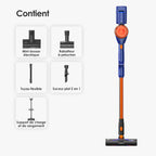 Tineco Pure One S70 Aspirateur Balai sans Fil(Orange)