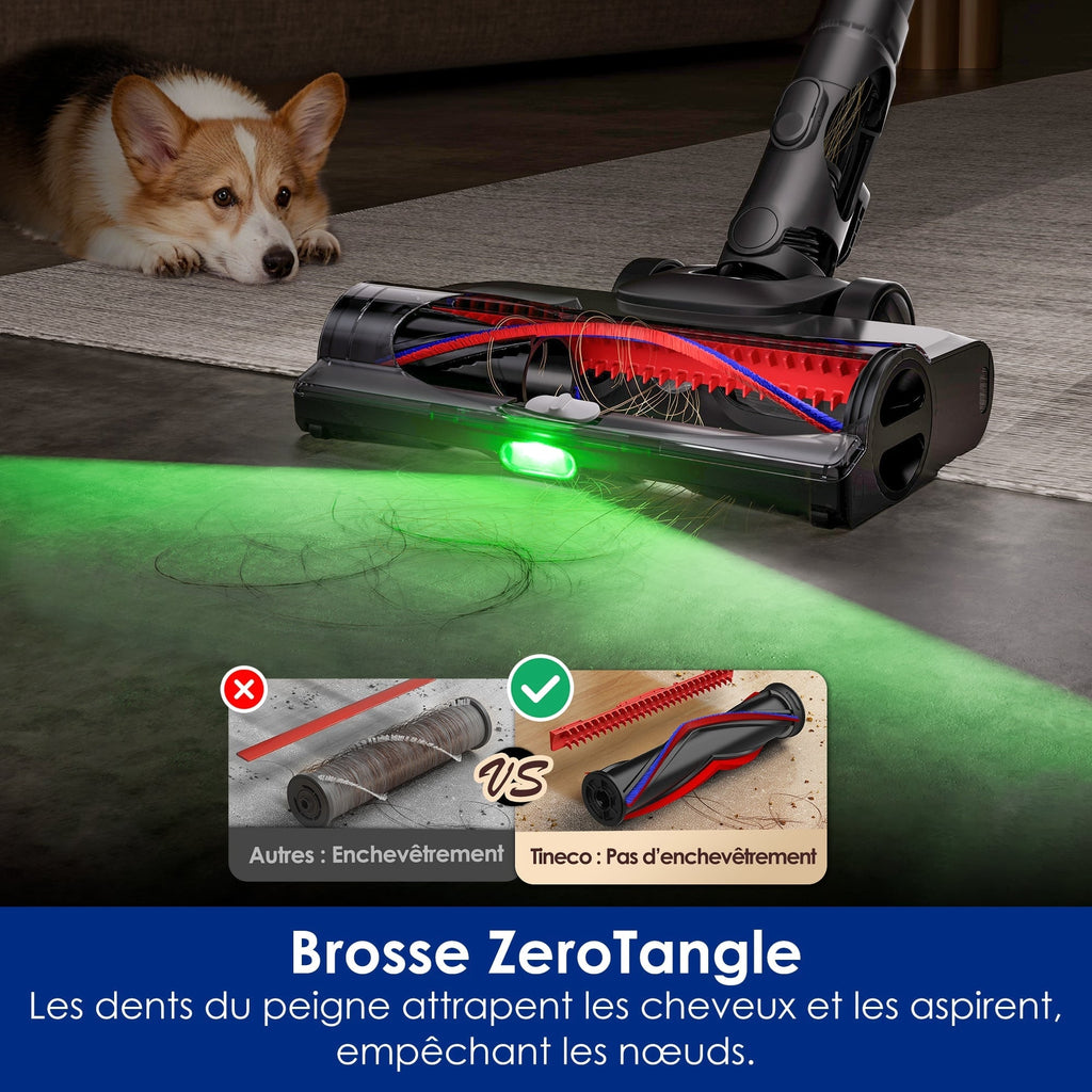 Tineco Pure One Station 5 Pro Aspirateur Balai sans Fil avec Base